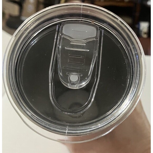 Hydragear MCM Orange Stone Print 30 Oz Skinny Tall Steel Travel Tumbler 10” - Picture 3 of 16